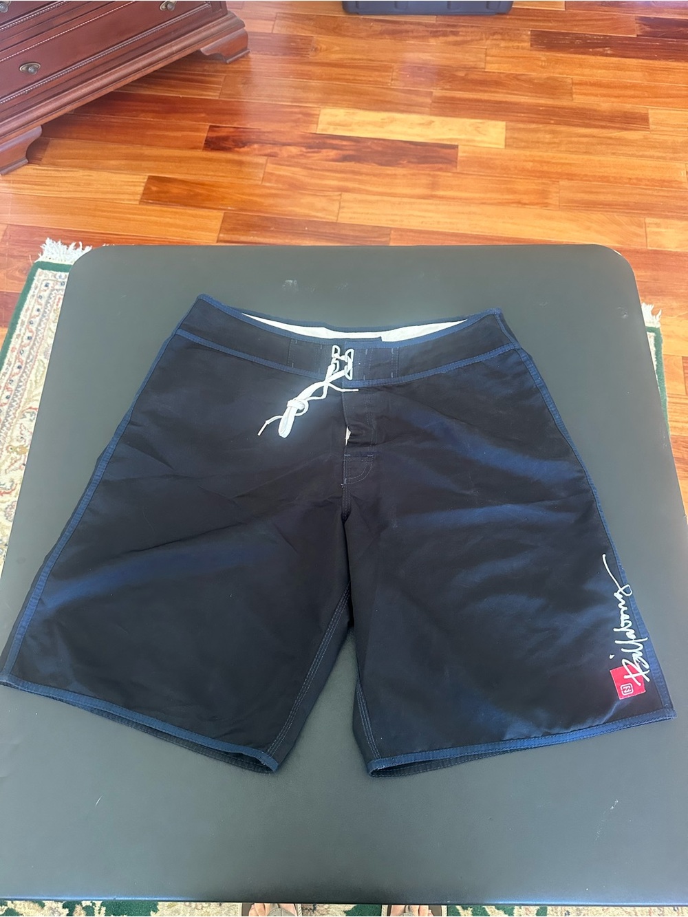 Billabong Y2K Board Shorts Swim Trunks Black Waist 38 Men’s